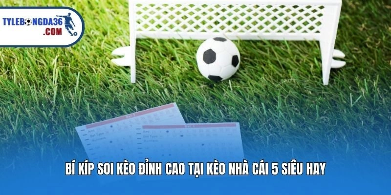 Bí kíp soi kèo đỉnh cao tại Kèo nhà cái 5 siêu hay