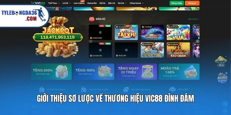 Giới thiệu sơ lược về thương hiệu Vic88 đình đám