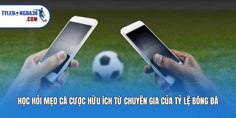 Học hỏi mẹo cá cược hữu ích từ chuyên gia của Tỷ lệ bóng đá