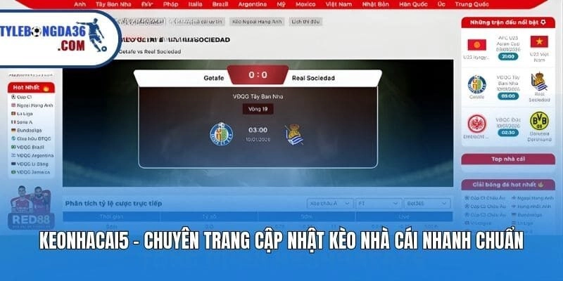 Keonhacai5 - Chuyên Trang Cập Nhật Kèo Nhà Cái Nhanh Chuẩn